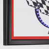 Chevrolet Corvette Logo Framed LED Sign